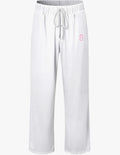 jogging tribal blanc et rose