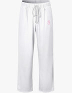 jogging tribal blanc et rose