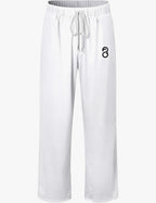 Jogging tribal blanc et noir